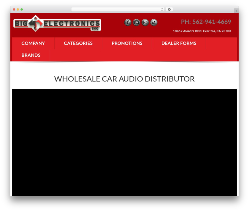 Cherry parallax WordPress plugin - big5electronics.com