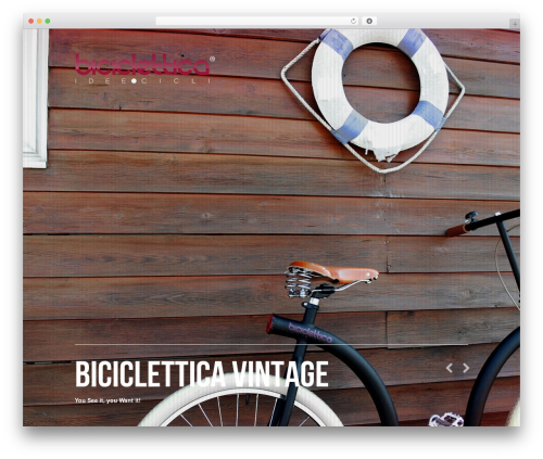 Theme WordPress Kutcher Studio - Responsive Parallax Theme - biciclettica.com