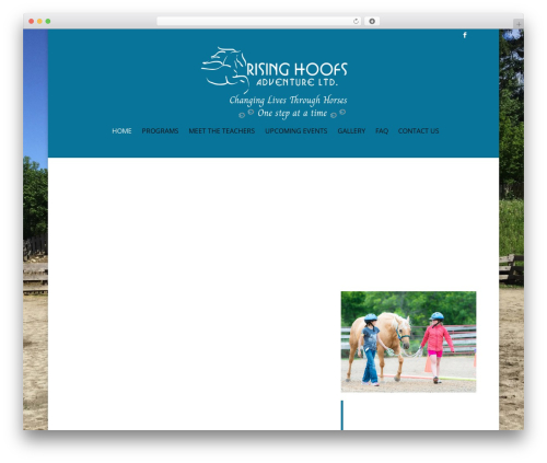 WordPress theme Divi - risinghoofs.ca