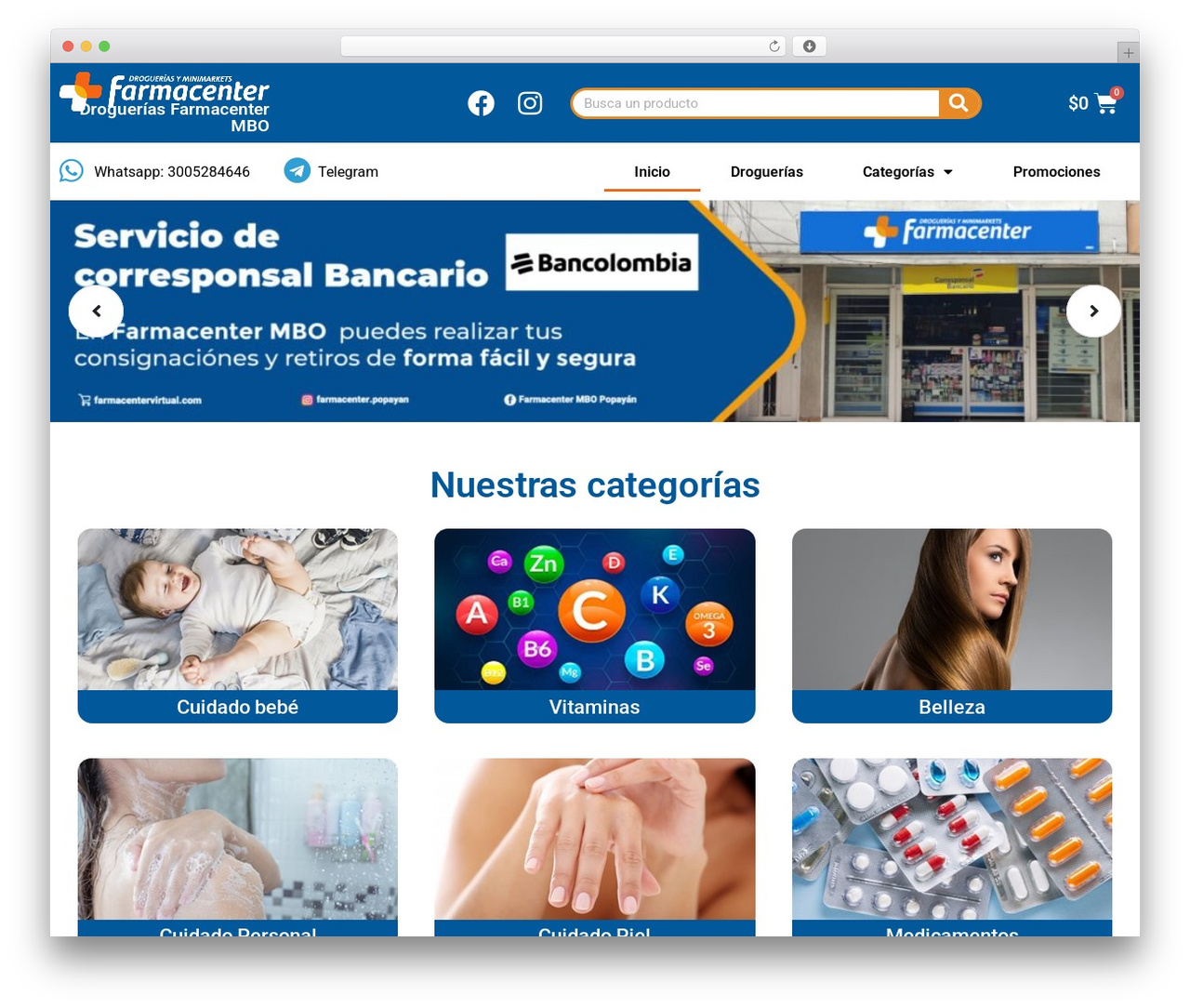 WordPress theme Hello Elementor - farmacentervirtual.com