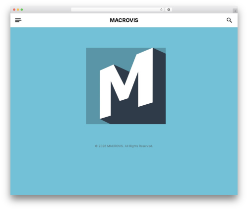 aemi WordPress theme - macrovis-web.de