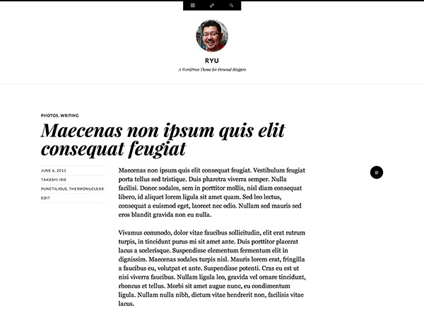 Baltramaitis WordPress theme Baltramaitis WordPress theme