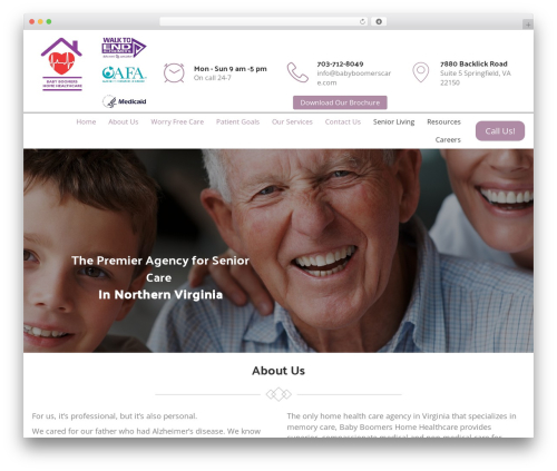 Beaver Builder Theme top WordPress theme - babyboomerscare.com