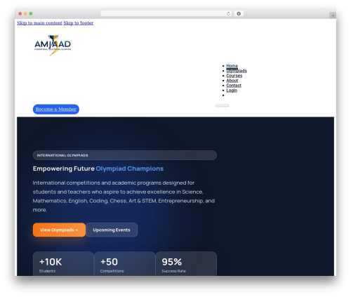 Eventin pro WordPress plugin - amjaadedu.com