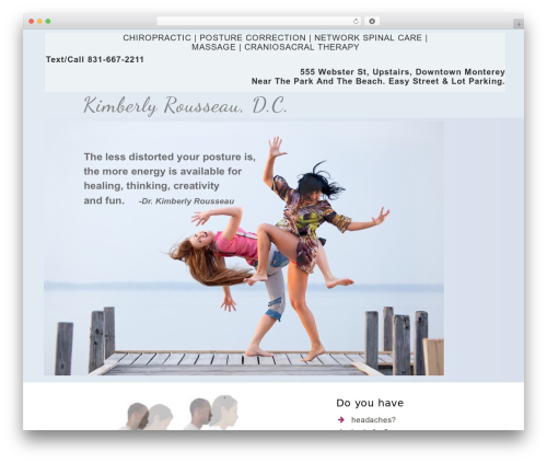 Catalyst WordPress theme - beyondbones.com