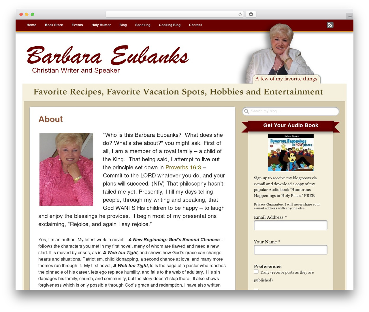 Get Noticed! WordPress theme - barbaraeubanks.com Get Noticed! WordPress theme - barbaraeubanks.com
