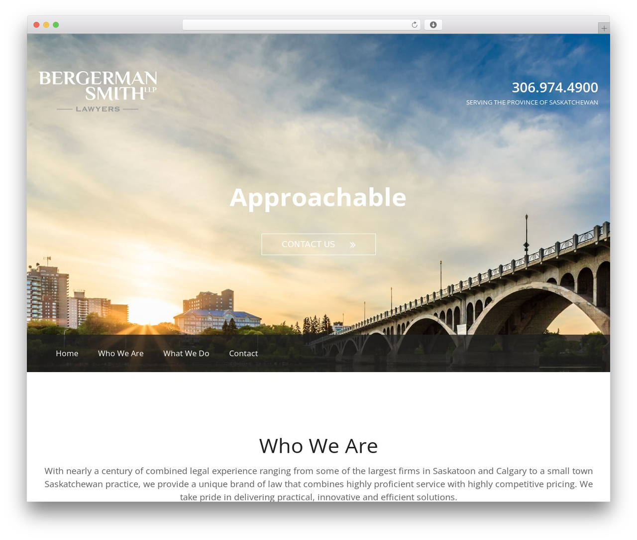 LEX WordPress theme - bergermanlaw.com