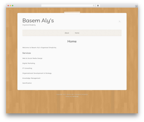Origami WordPress theme - basemaly.com
