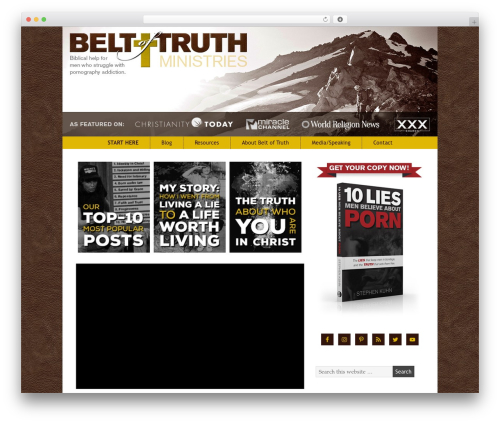 Prose premium WordPress theme - beltoftruth.com