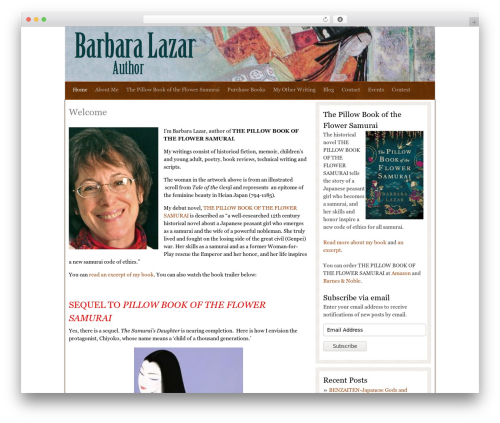 Rembrandt best WordPress theme - barbaralazar.com