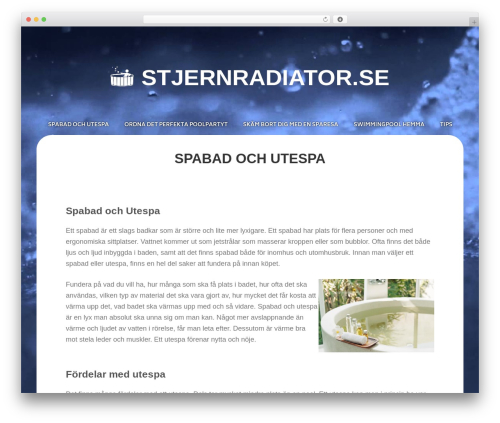 Splinter WP theme - stjernradiator.se Splinter WP theme - stjernradiator.se