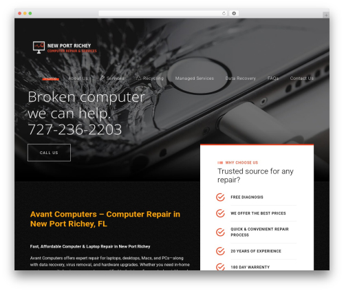 Theme WordPress SmartFix - newportricheycomputerrepair.com