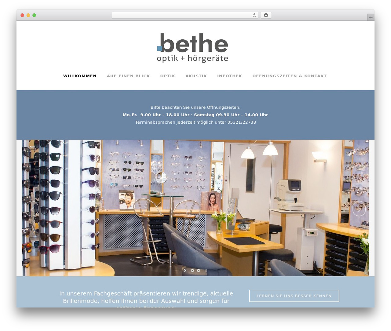Theme WordPress Bridge - bethe-optik.de Theme WordPress Bridge - bethe-optik.de