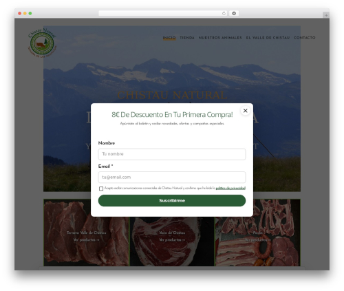 Redsyspur WordPress plugin - chistaunatural.com