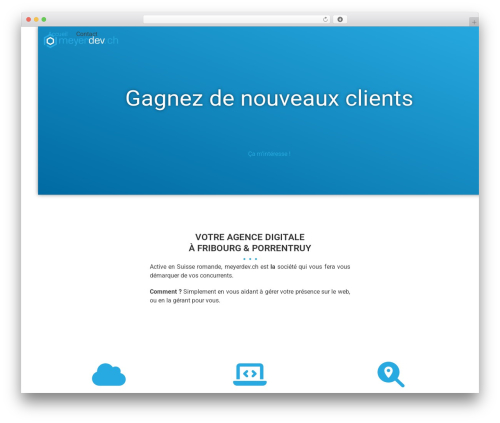 Theme WordPress meyerdev.ch - meyerdev.ch