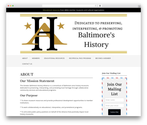 SpiderCalendar (spider-event-calendar) free WordPress plugin - baltimoremuseums.org