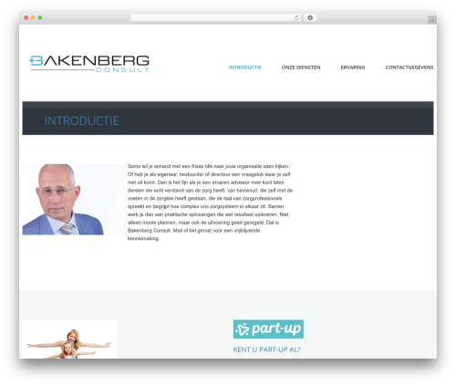WordPress theme cherry - bakenberg.nl