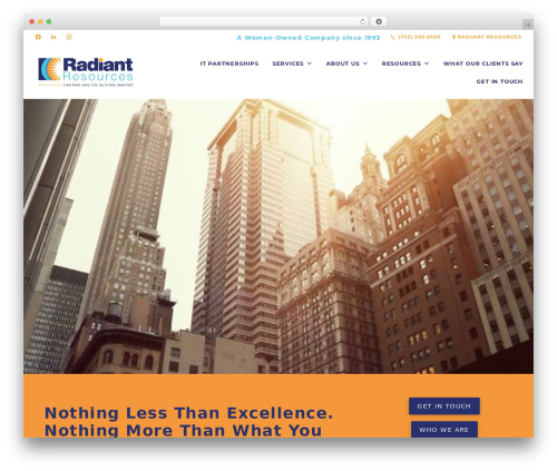 Beacon Theme WordPress theme - radiantresources.com