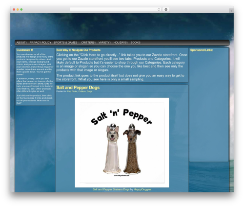 Easel WordPress theme - bearsware.com