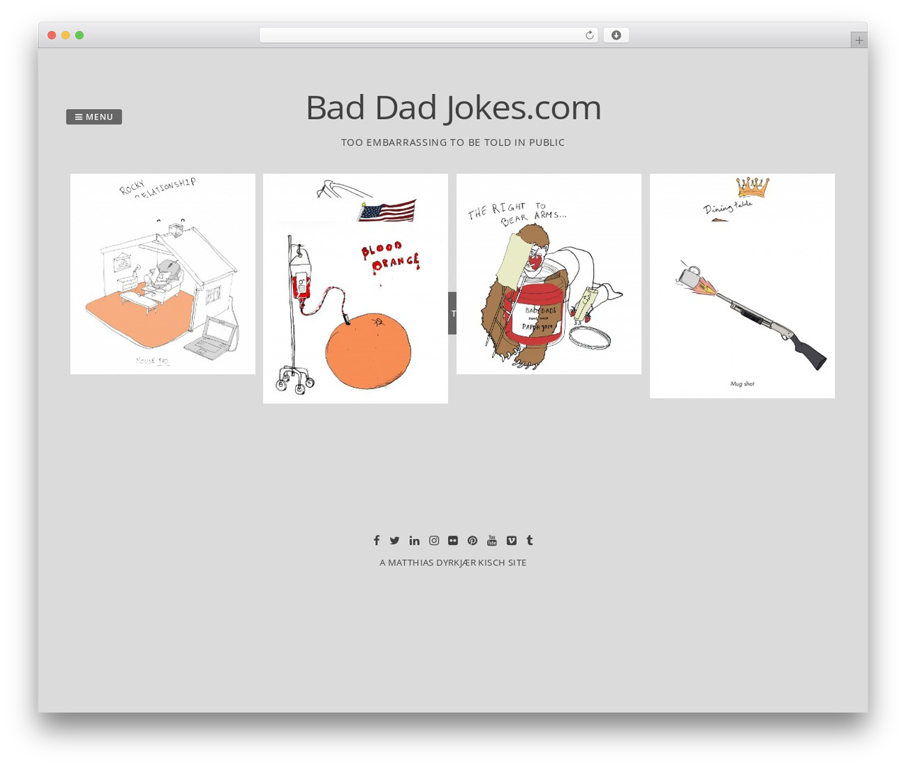 Gridsby Pro theme WordPress - baddadjokes.com Gridsby Pro theme WordPress - baddadjokes.com
