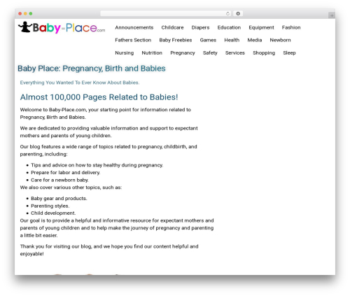 Pregnancy Calculator (pregnancy-calculator) free WordPress plugin - baby-place.com Pregnancy Calculator (pregnancy-calculator) free WordPress plugin - baby-place.com