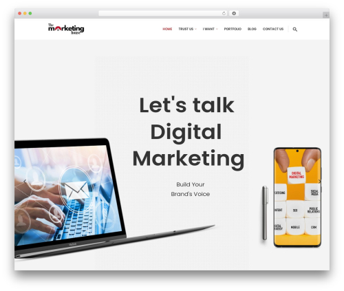 NODE WordPress theme - themarketinghouse.net