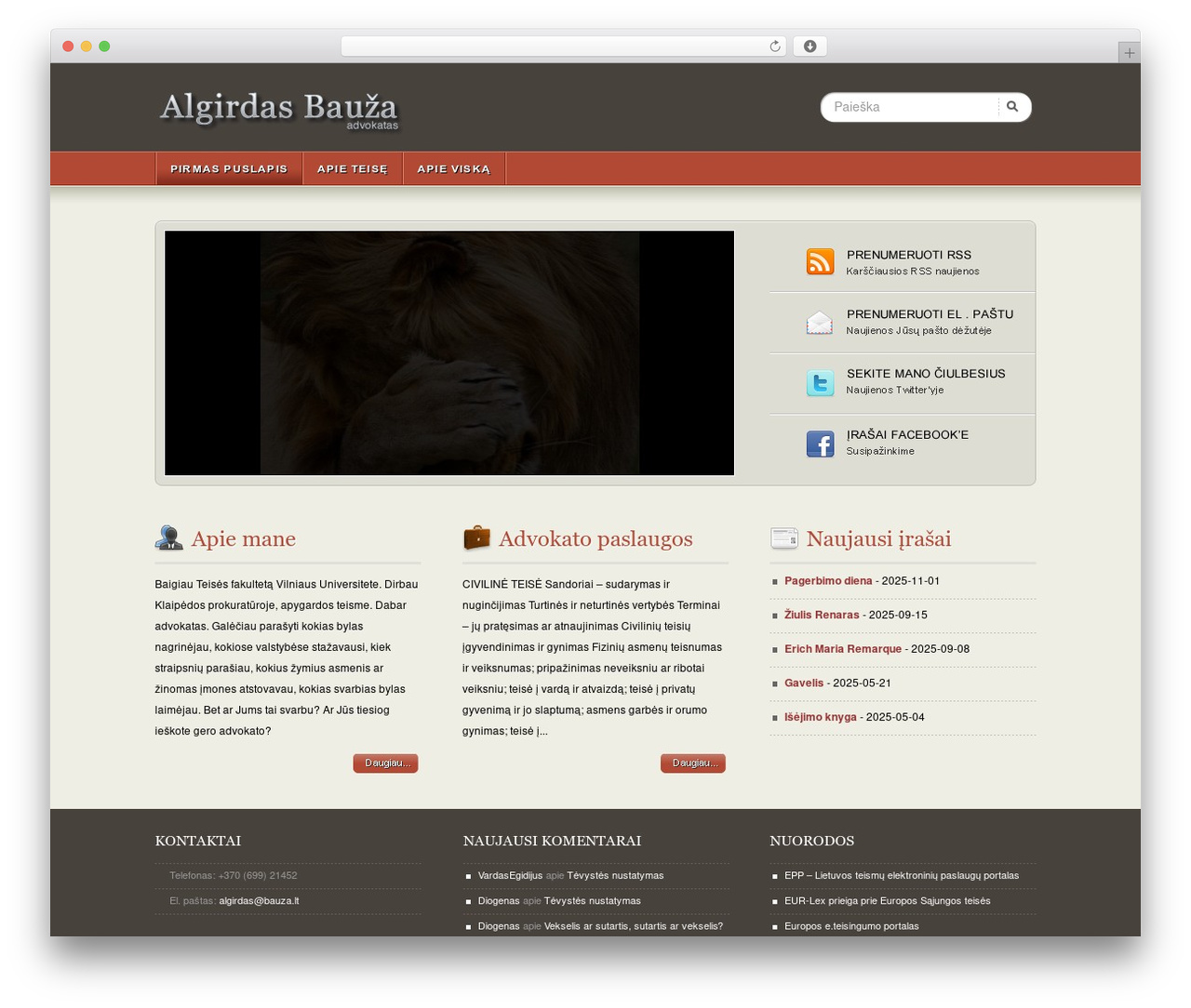 Theme WordPress Maparaan - bauza.lt Theme WordPress Maparaan - bauza.lt