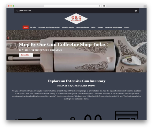 WordPress theme Beacon Theme - g-gfirearms.com