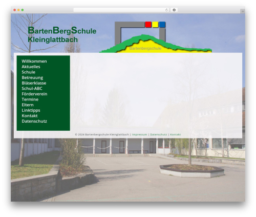 bbtheme WordPress theme - bartenbergschule.de