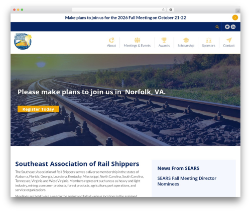 Idea Framework WordPress website theme - serailshippers.com