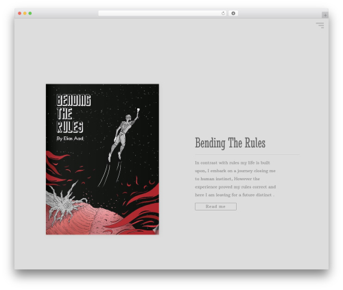 MagicBook WP theme - bending-the-rules.com