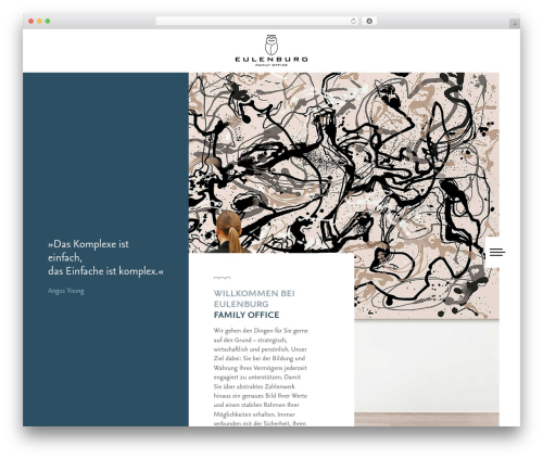 Theme WordPress Eulenburg - eulenburg-fo.com