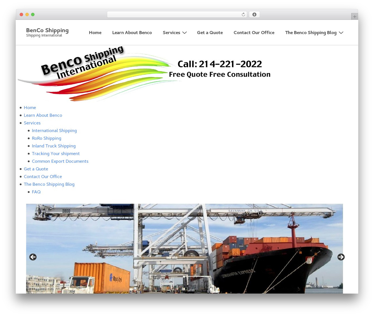 Theme WordPress Responsive - bencoshipping.com Theme WordPress Responsive - bencoshipping.com