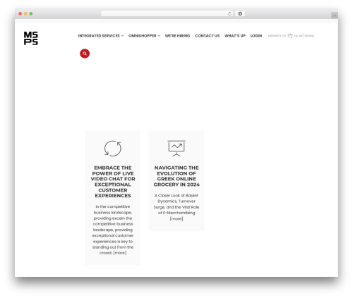 WordPress theme monger - msps.net