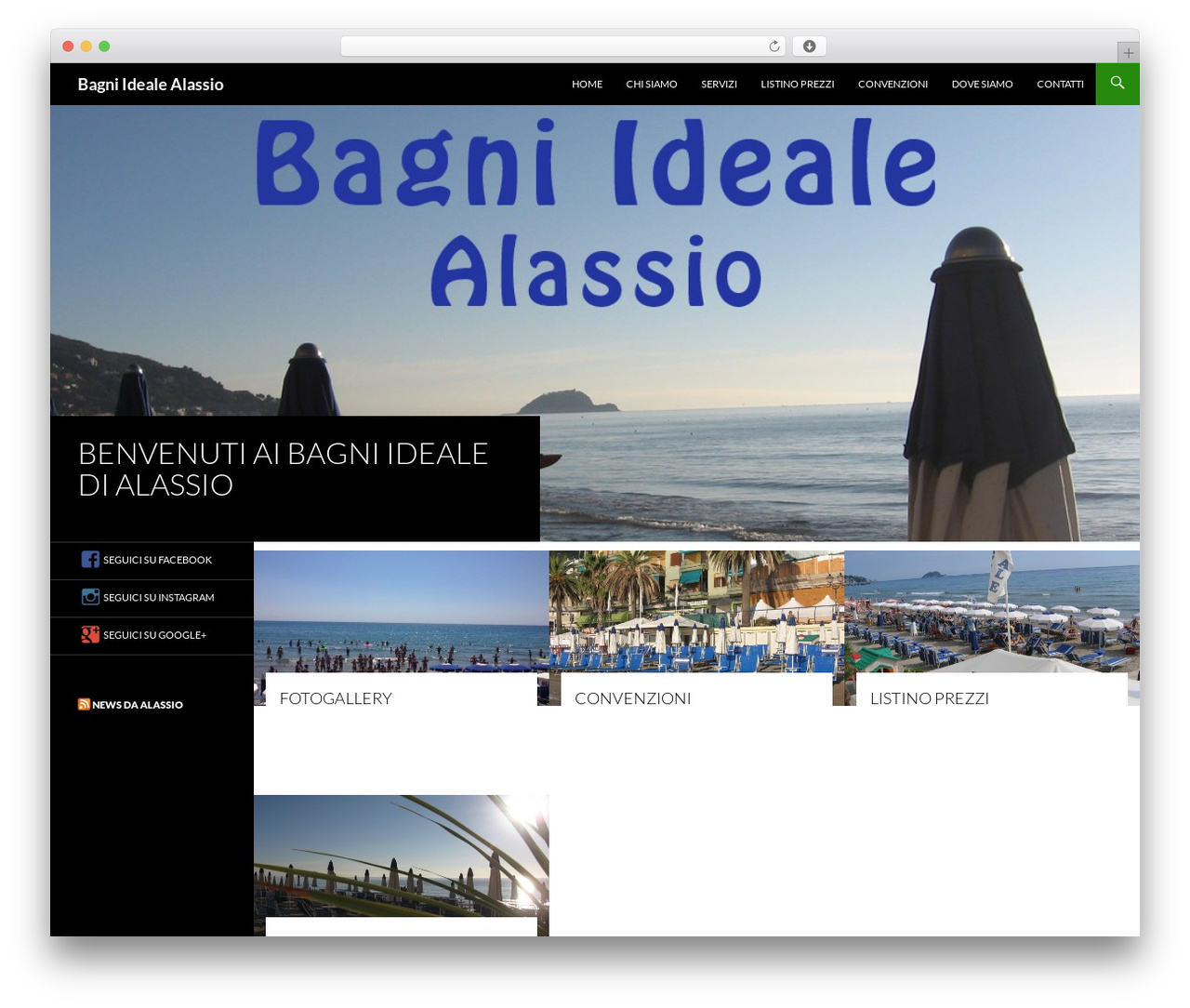 WordPress theme Sequel - bagniideale.com