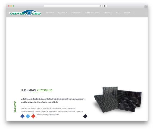 WP Master theme WordPress - vizyonled.com.tr