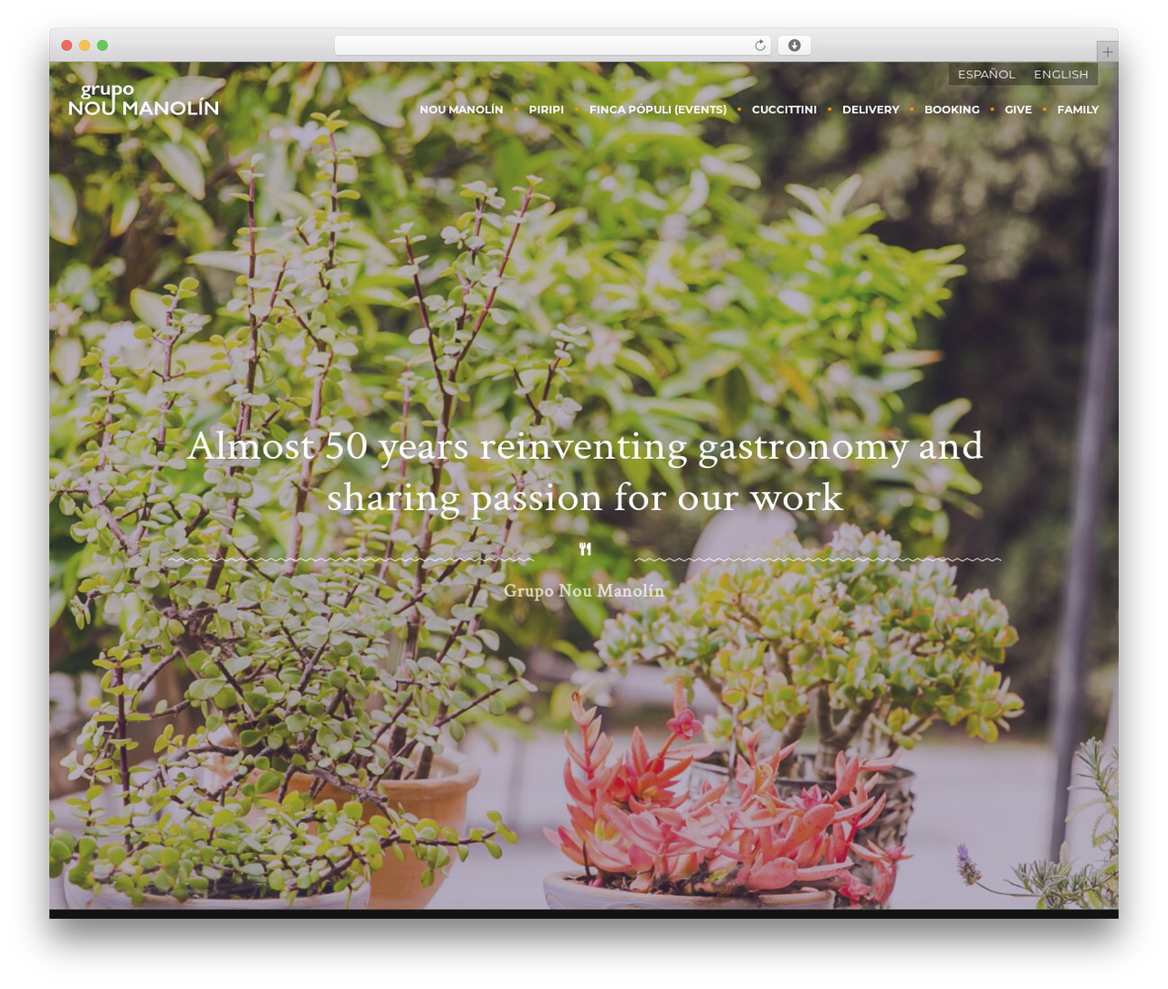Caffe Child WordPress website theme - grupogastronou.com
