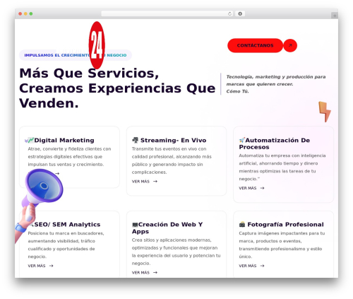 Digtek theme WordPress - ediciones24.com