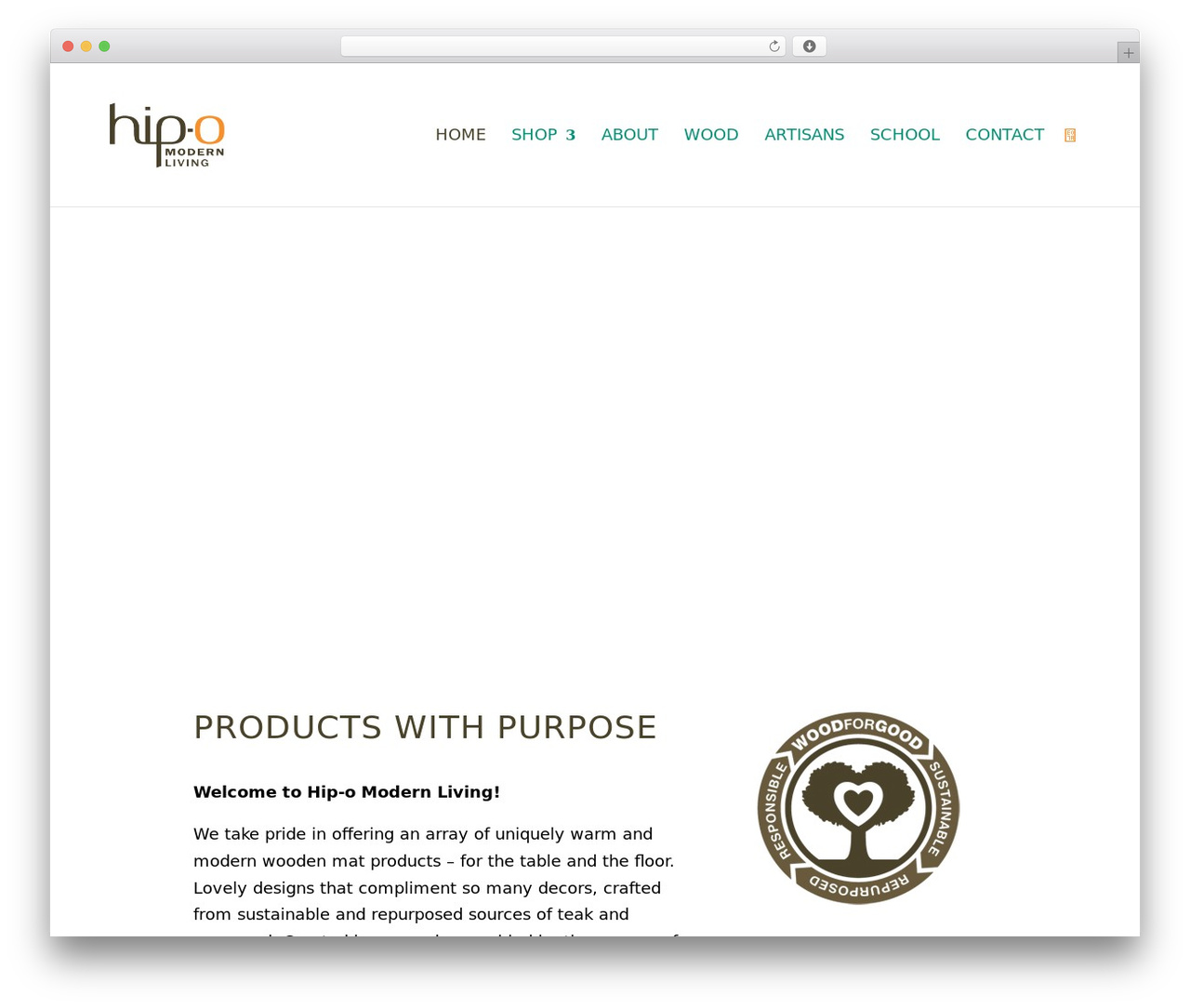Divi WordPress theme - hip-o.biz