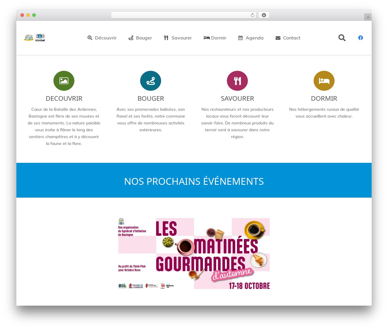 Impreza Child WordPress theme - bastogne-tourisme.be
