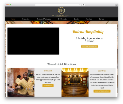 Kodax WordPress theme - bhhaiti.com/home