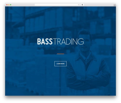 Leafage WordPress theme - basstrading.com.au