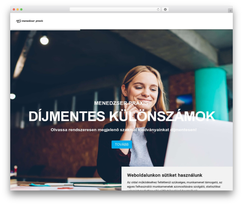 PlusOne WordPress theme design - mpkulonszam.hu