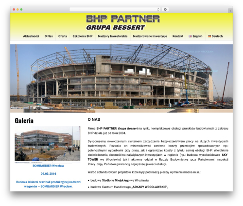 Theme WordPress DynamiX - bhppartner.com