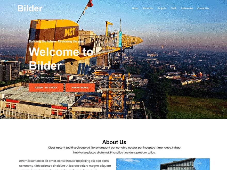 Theme WordPress Bilder by CrowdyTheme