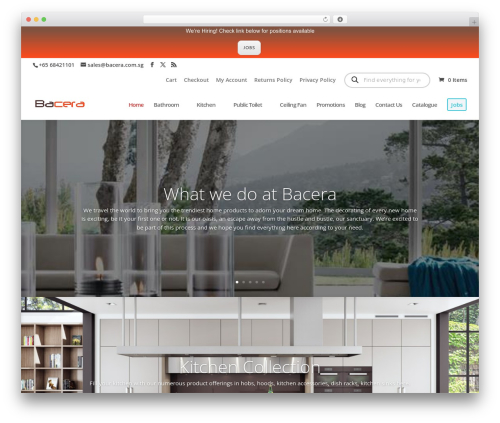 Divi bodycommerce WordPress plugin - bacera.com.sg