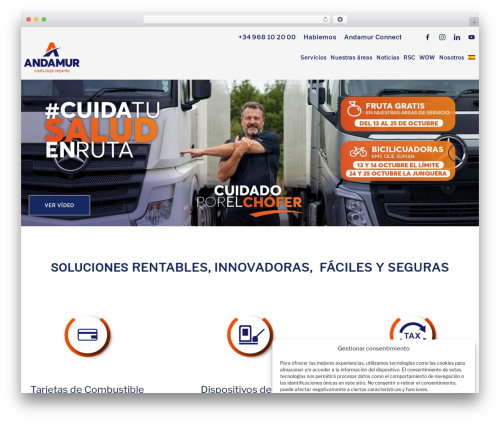 Theme WordPress Ecoded Builder - www.andamur.com