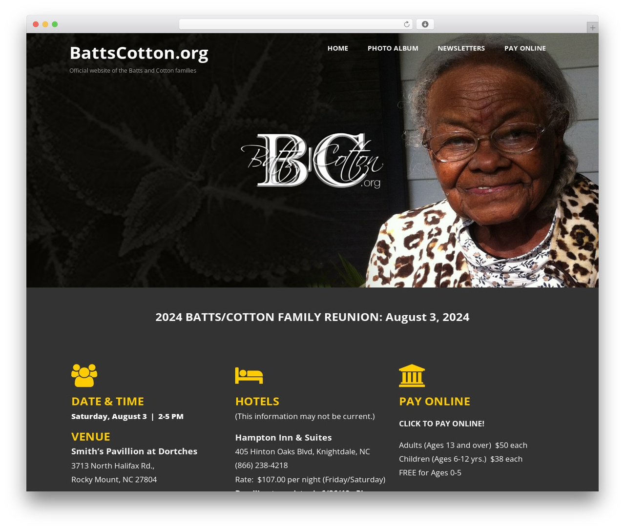 WordPress theme Optimizer PRO - battscotton.org