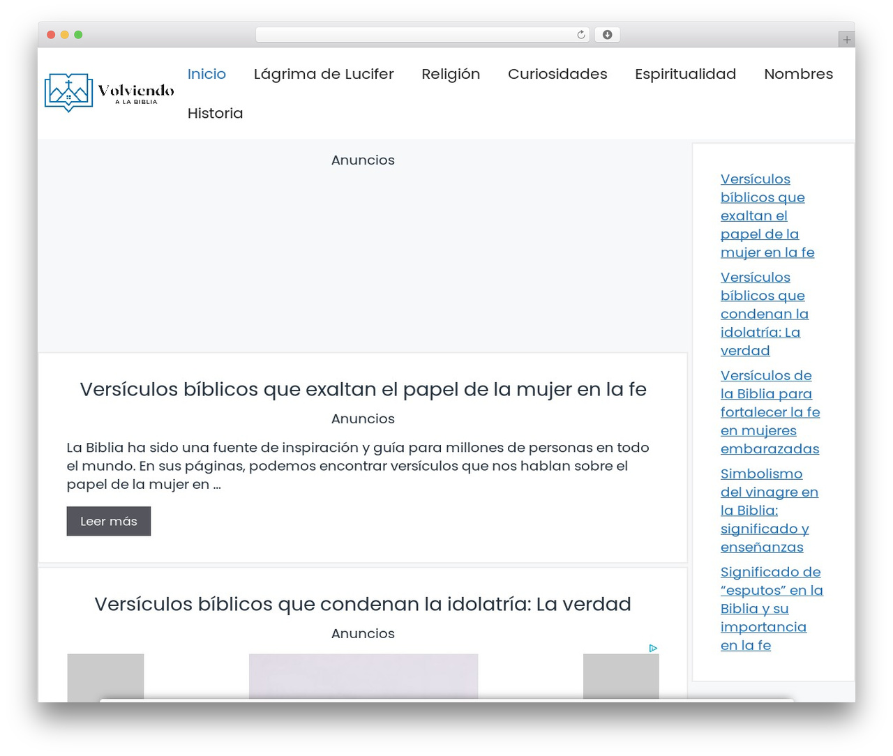 WordPress theme GeneratePress - volviendoalabiblia.org WordPress theme GeneratePress - volviendoalabiblia.org