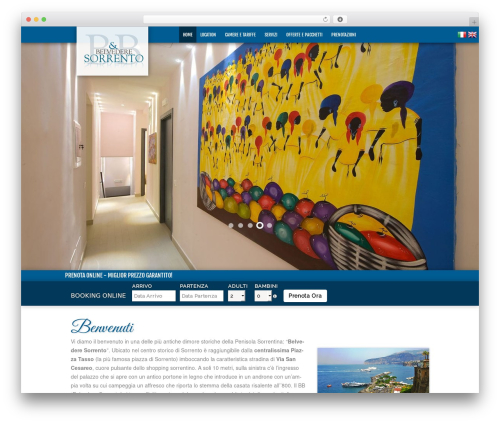 Menufication WordPress plugin - belvederesorrento.com